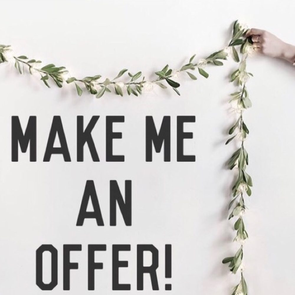 Feel free to make an offer!